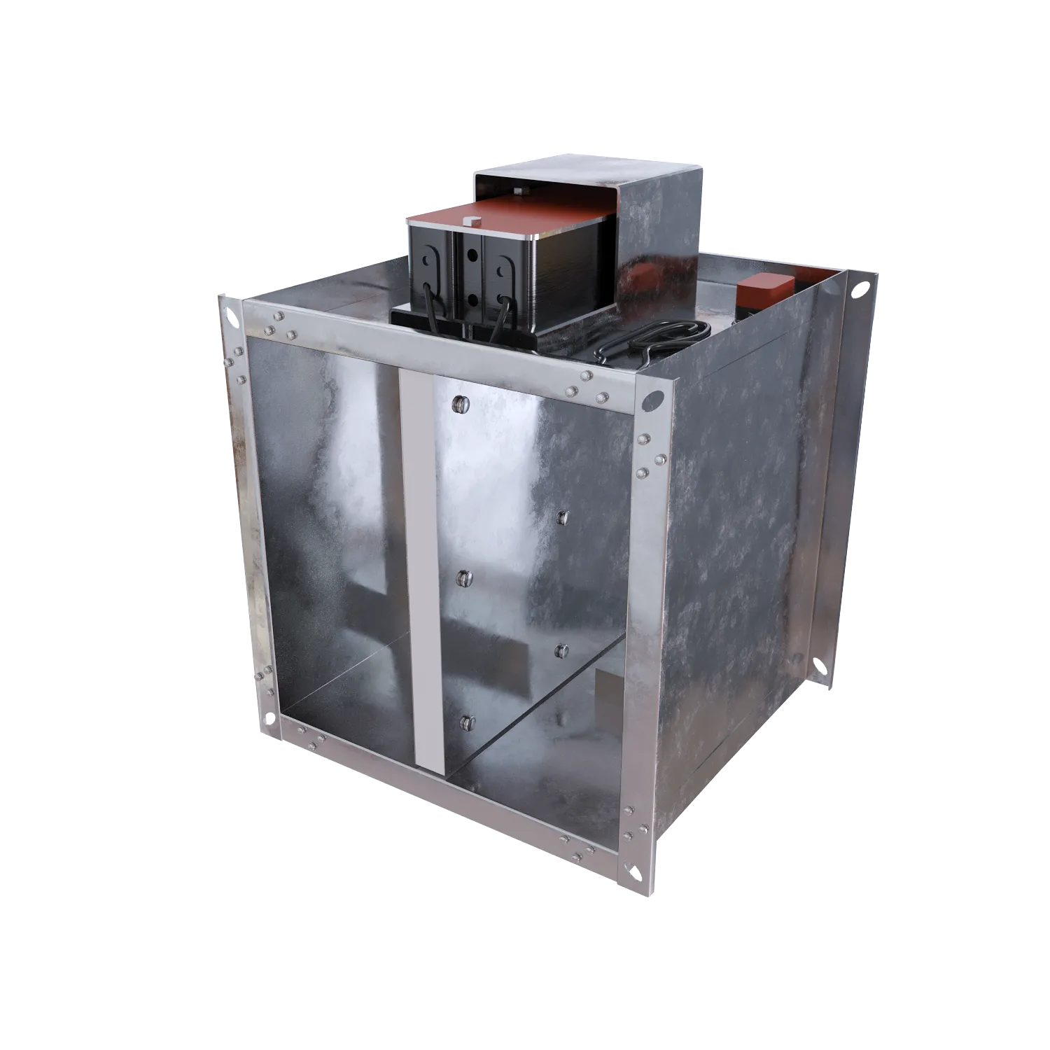 Клапан противопожарный КПУ